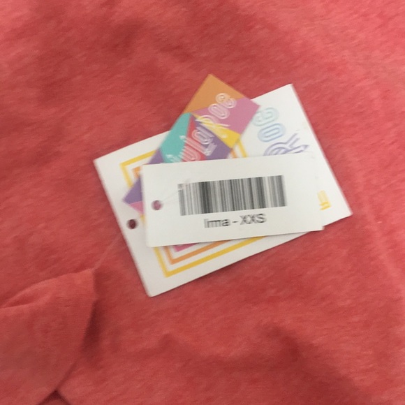 NWT! LuLaRoe XXS Melon Colored Irma\ Tunic Length - Picture 6 of 8